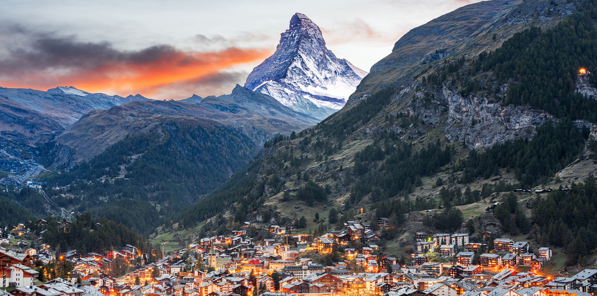 Scenic Switzerland from Zurich  